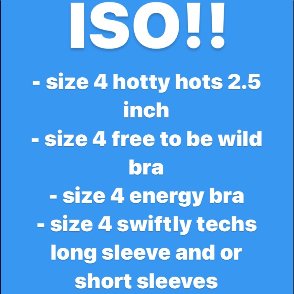 ISO!!!!